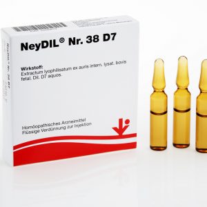 Neydil Nr.38 D7 Ampullen "Auris interna" - Neydil Nr.38 D7 Ampullen.