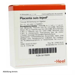 Placenta suis-Injeel Ampullen 10 St. Heel-Loewen-Apotheke