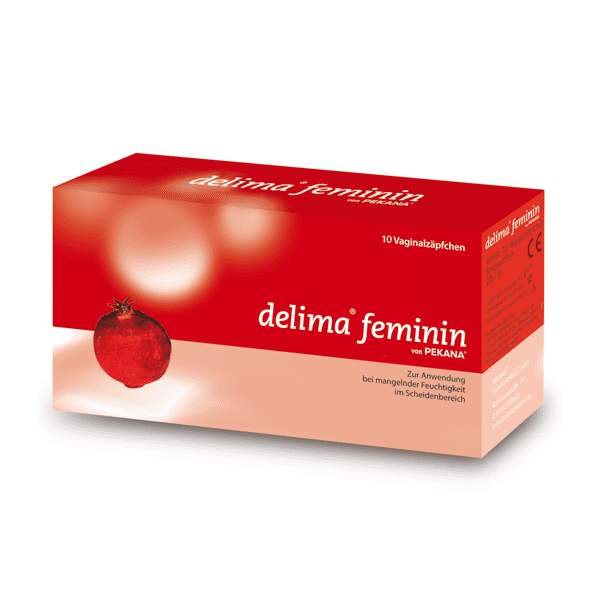 Delima feminin Zäpfchen 10 St.