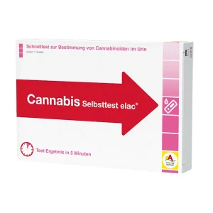 cannabis Schnellest - Selbsttest elac Vollblut, Lions Pharmacy, Löwen Apotheke