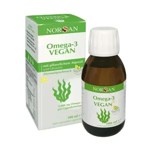 Packung NORSAN Omega-3 Vegan Öl, 100ml, Hersteller Norsan Gmbh mit der PZN 13476394
