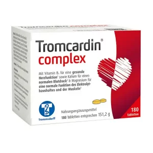 Packung Tromcardin complex, Inhalt 180 St von Trommsdorf, Löwen Apotheke Lions Pharmacy